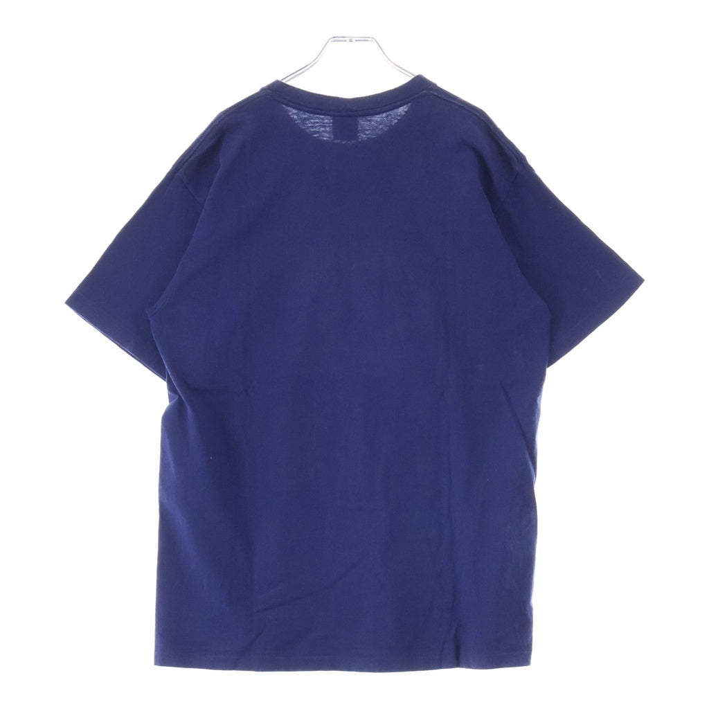 STUSSY(ステューシー) 00S OLD VIVA LA REVOLUCION PRINT TEE USA製 紺タグ グラフィックプリント クルーネック 半袖Tシャツ カットソー ネイビー