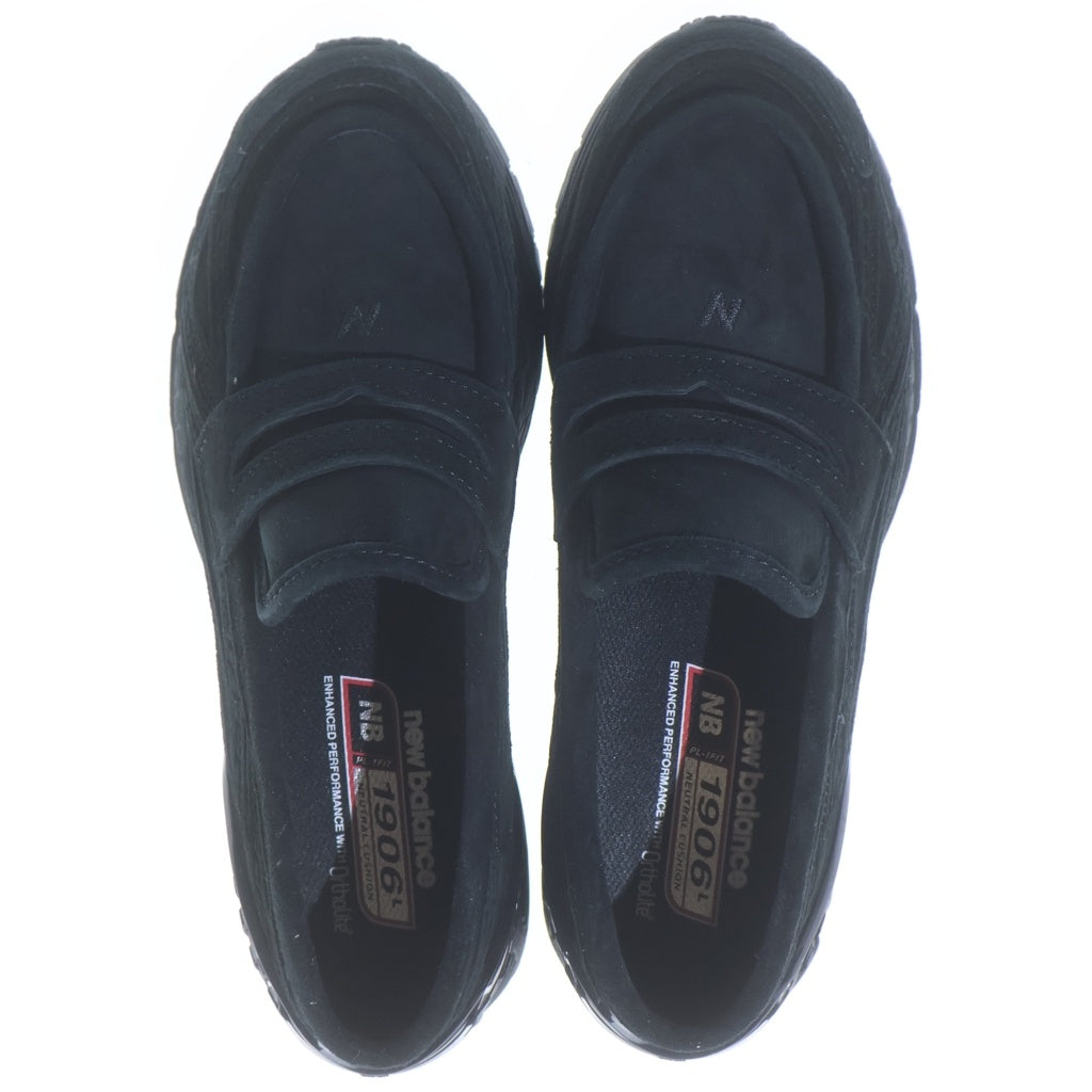 New Balance(ニューバランス) U1906LNT スウェード ローカットスニーカー ローファー ブラック US7.5/25.5cm