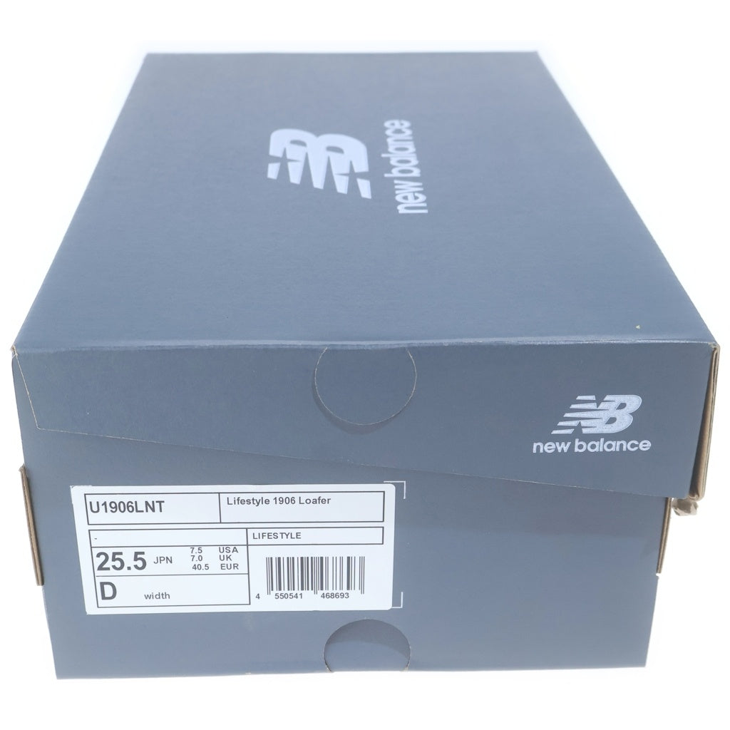 New Balance(ニューバランス) U1906LNT スウェード ローカットスニーカー ローファー ブラック US7.5/25.5cm