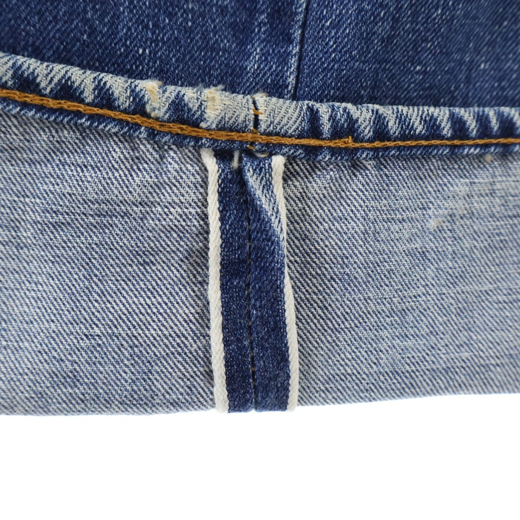 Levi's(リーバイス) 70S VINTAGE 501 66前期 ボタン裏6 スモールe シングルステッチ ヴィンテージ ボタンフライ デニムパンツ インディゴ