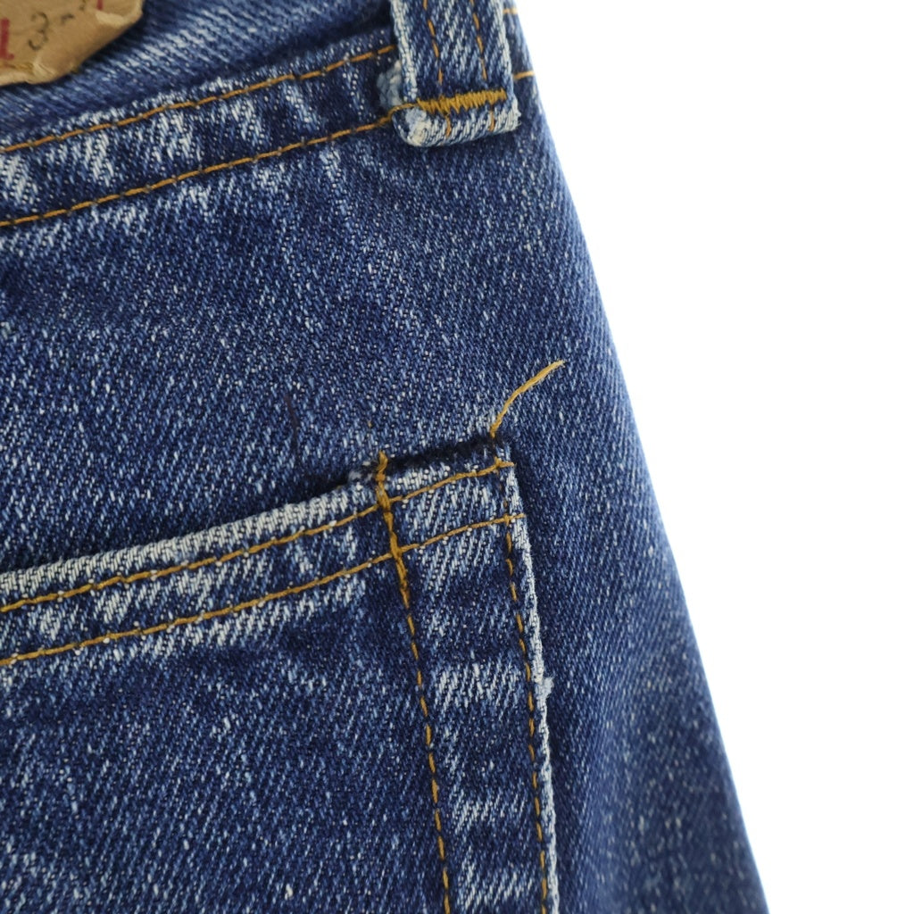 Levi's(リーバイス) 70S VINTAGE 501 66前期 ボタン裏6 スモールe シングルステッチ ヴィンテージ ボタンフライ デニムパンツ インディゴ