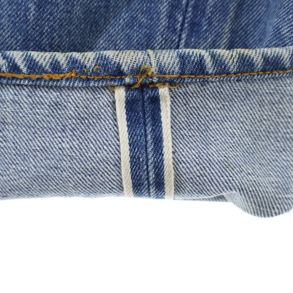 Levi's(リーバイス) 70S VINTAGE 501 66後期 ボタン裏6 スモールe チェーンステッチ ブランクタブ ヴィンテージ ボタンフライ デニムパンツ インディゴ