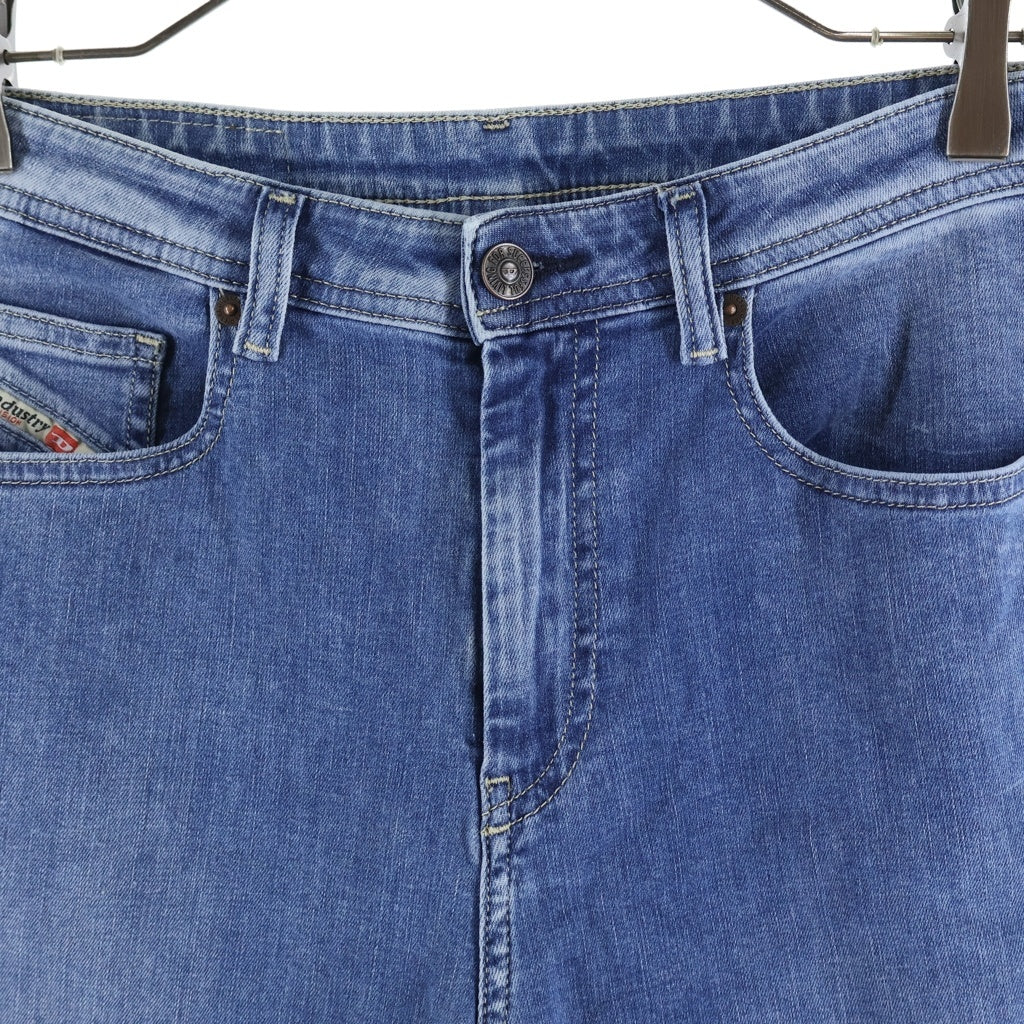 DIESEL(ディーゼル) 2024 P-MIRT-OUT Pマートアウト ルーズフィットジーンズ ジップフライデニムパンツ レディース インディゴ A15956-R68NS