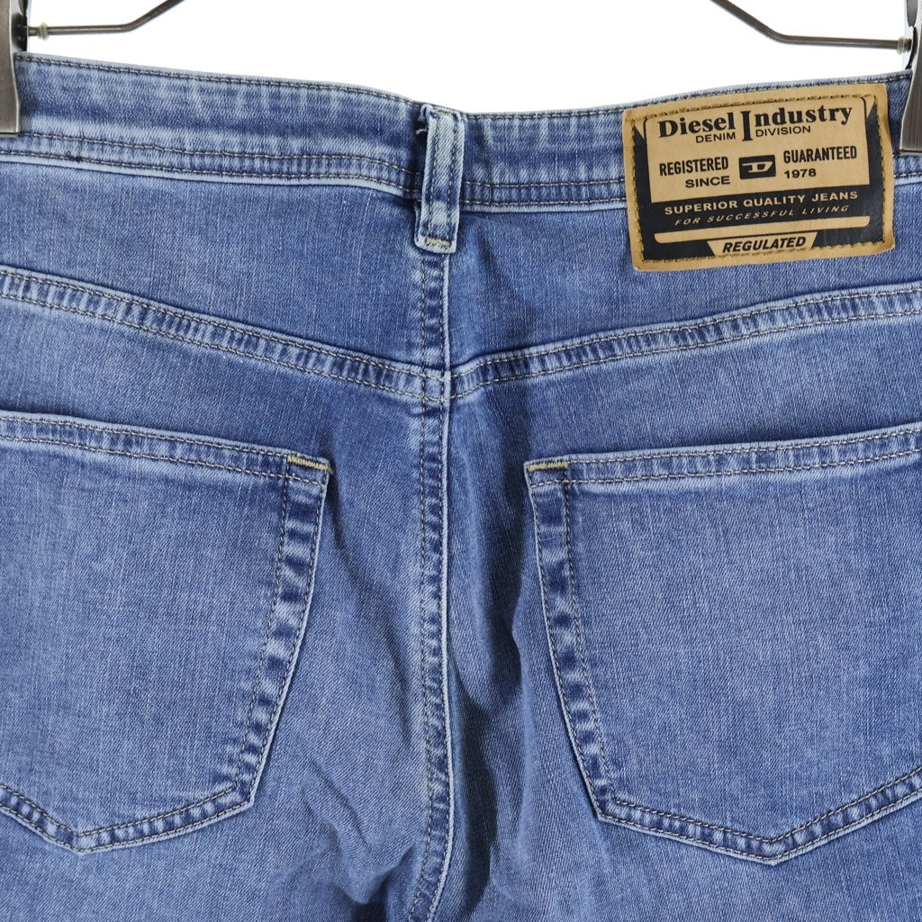DIESEL(ディーゼル) 2024 P-MIRT-OUT Pマートアウト ルーズフィットジーンズ ジップフライデニムパンツ レディース インディゴ A15956-R68NS