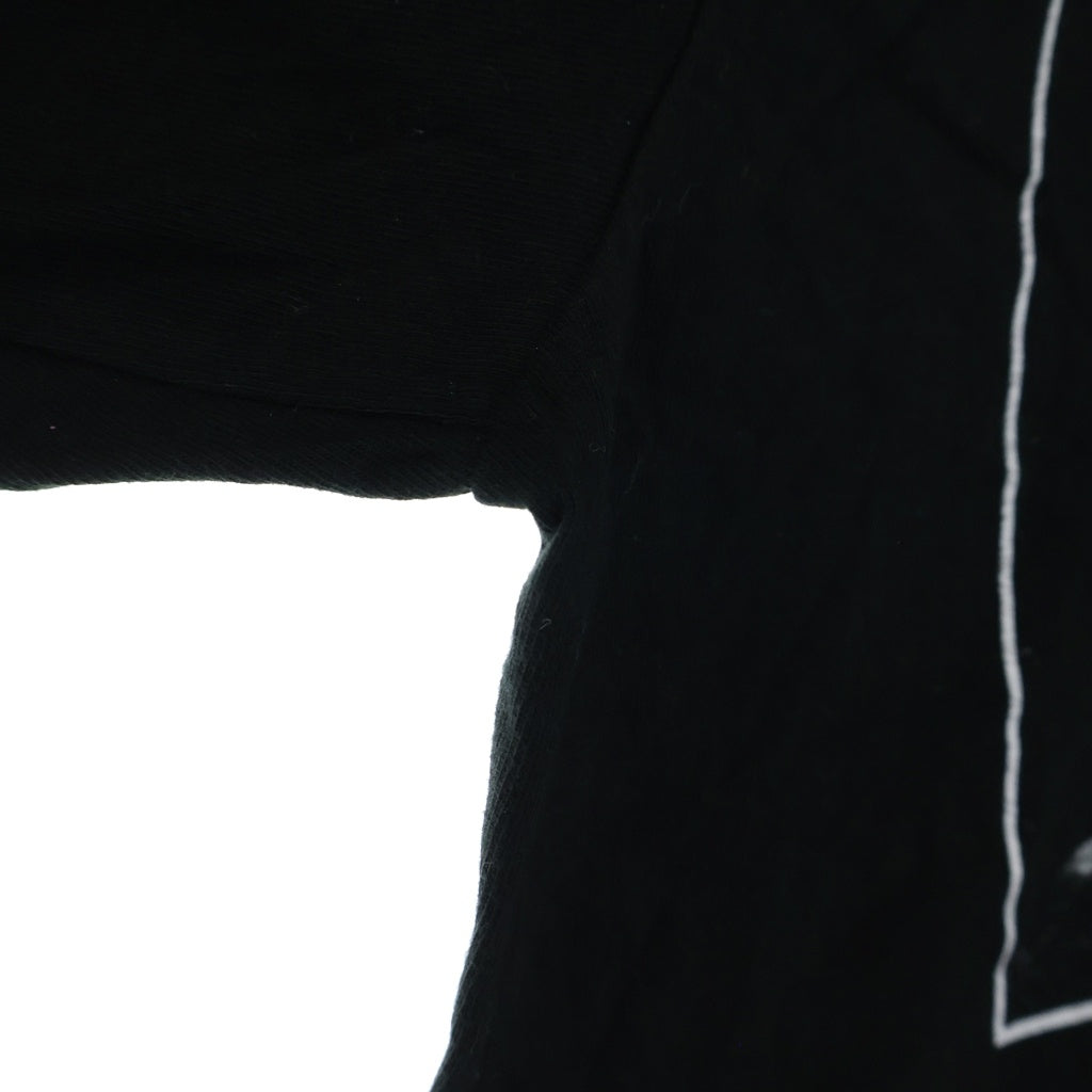 SAINT MICHAEL(セントマイケル) 25SS PARENTAL ADVISORY EXPLICIT LYRICS 黒夢 河村康輔 コラボ ペアレンタルアドバイザリー エクスプリシットリリックス クルーネック半袖Tシャツ 113-BCV