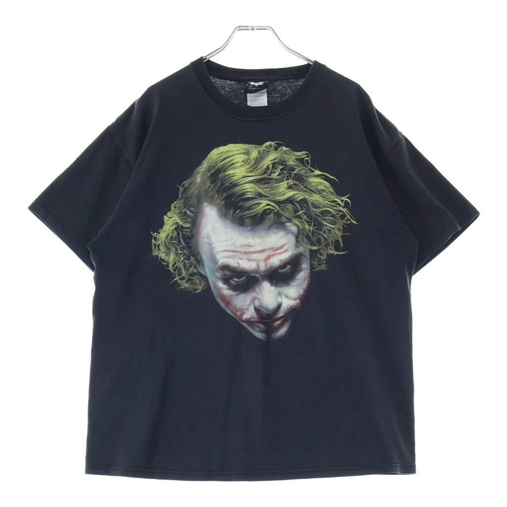 VINTAGE(ヴィンテージ) 00S VINTAGE THE DARK KNIGHT JOKER BIG FACE TEE ヴィンテージ ダークナイト ジョーカー フェイスプリントTシャツ 半袖クルーネックカットソー ブラック