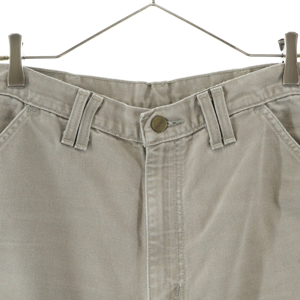 CARHARTT(カーハート) DUCK CARGO WORKPANTS ダック地 カーゴワークパンツ グレー B112