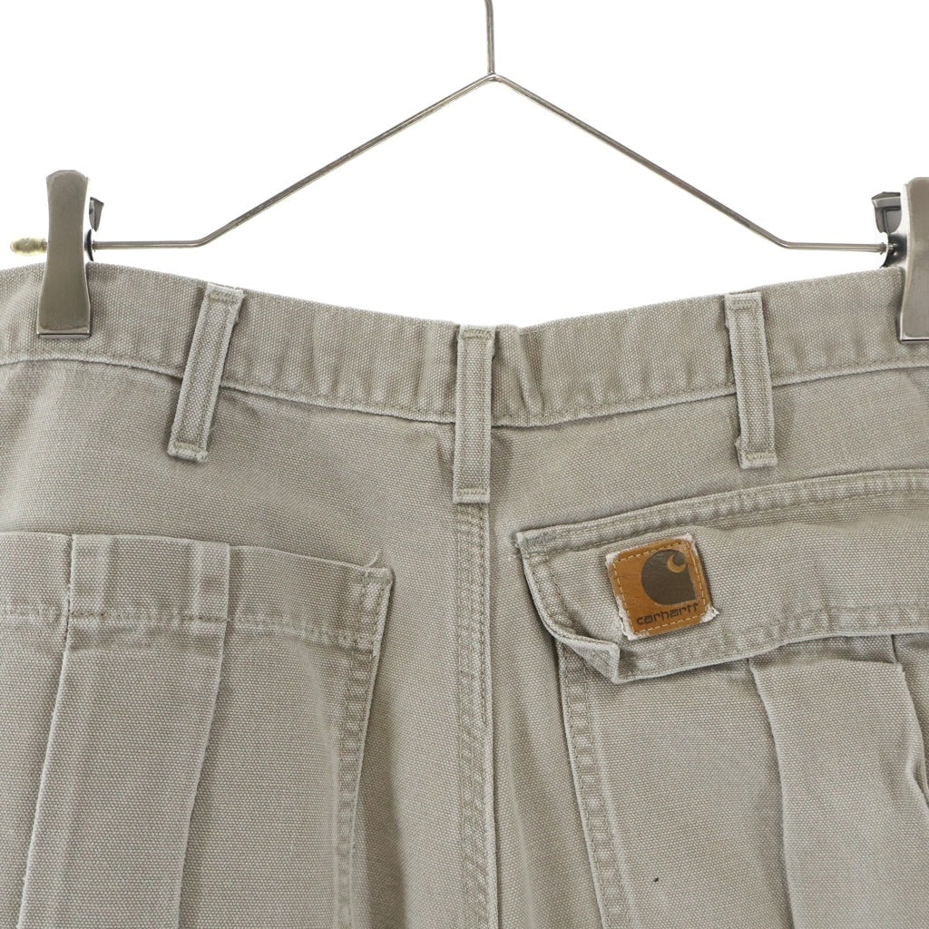CARHARTT(カーハート) DUCK CARGO WORKPANTS ダック地 カーゴワークパンツ グレー B112