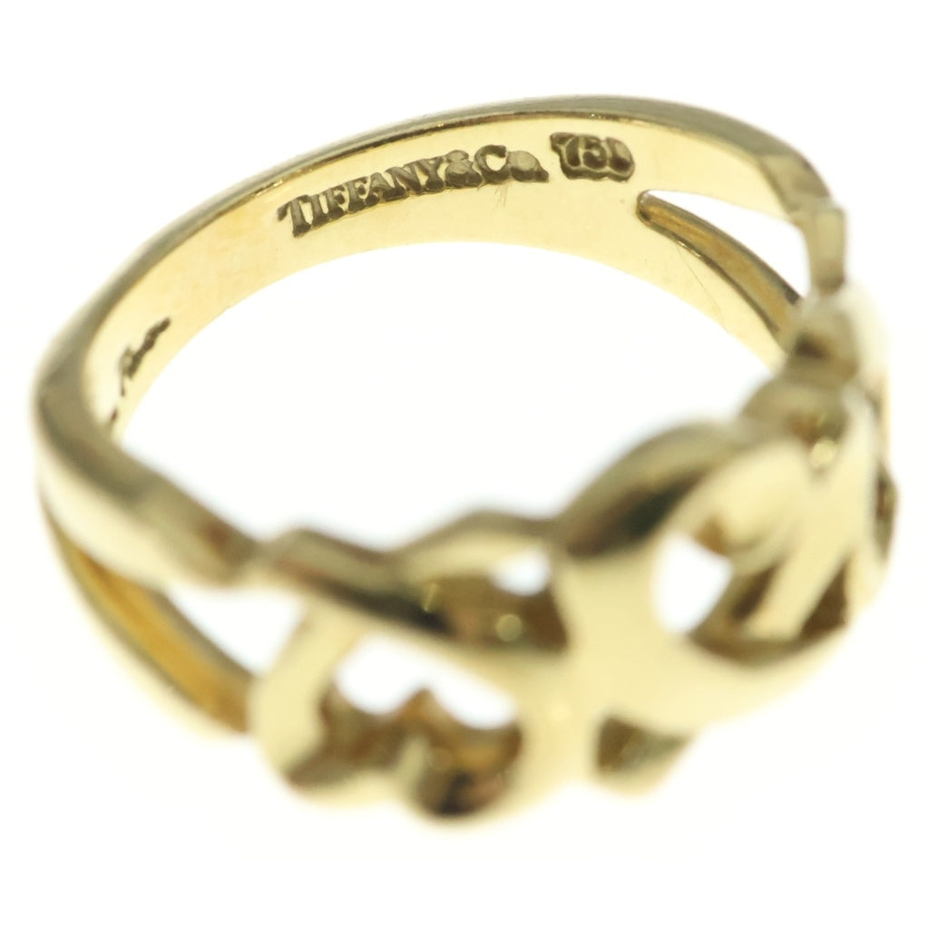 TIFFANY & Co.(ティファニー) K18YG パロマピカソ トリプルラビングハート リング 指輪 ゴールド レディース