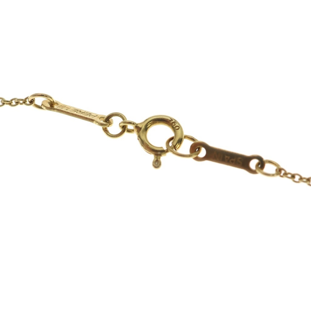 TIFFANY & Co.(ティファニー) K18YG エルサペレッティ エターナル サークル チェーンネックレス ゴールド レディース