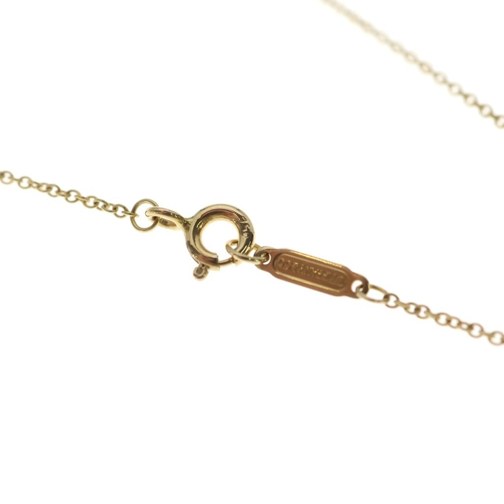 TIFFANY & Co.(ティファニー) K18YG ハートロック チェーンネックレス ゴールド レディース