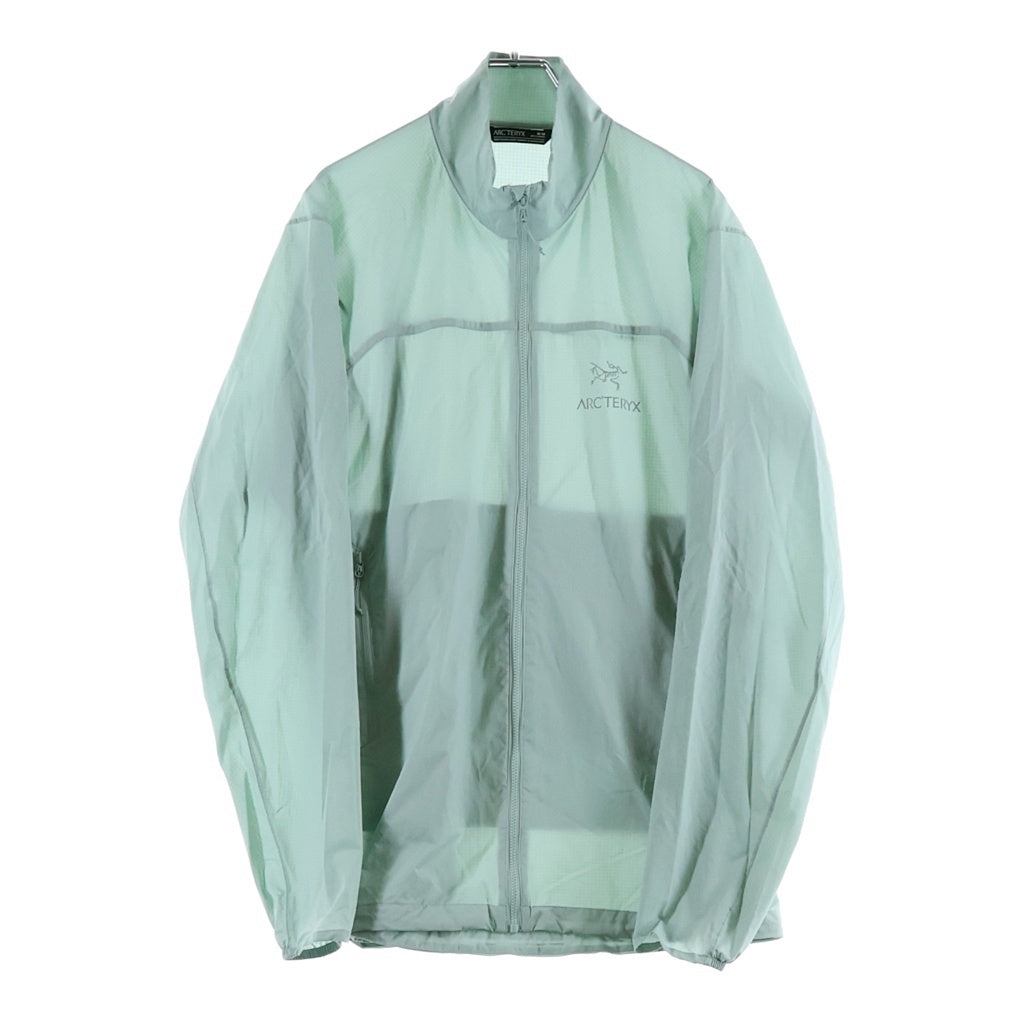 ARC'TERYX(アークテリクス) SQUAMISH JACKET スコーミッシュ ロゴプリント ナイロンジャケット マウンテンパーカー グリーン X000007745