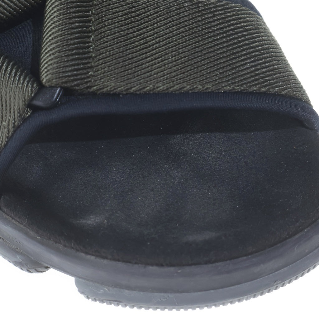 MONCLER(モンクレール) 20SS SIMEON SANDALO シメオン サンダロ ロゴ ストラップ サンダル カーキ 09A4L7014002S7T999