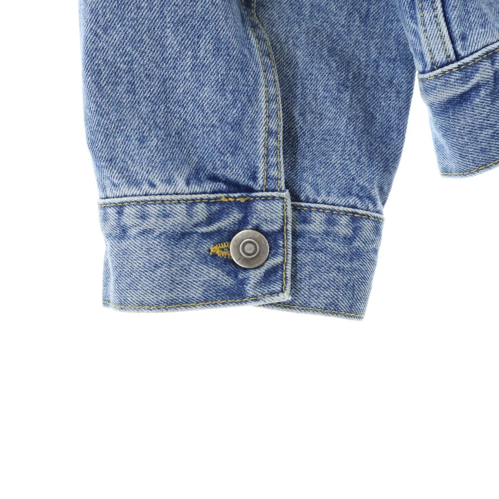 Maison Margiela(メゾンマルジェラ) 22SS Collarless Denim Jacket ノーカラー ウォッシュド デニムトラッカージャケット インディゴ S50AM0560 S30561