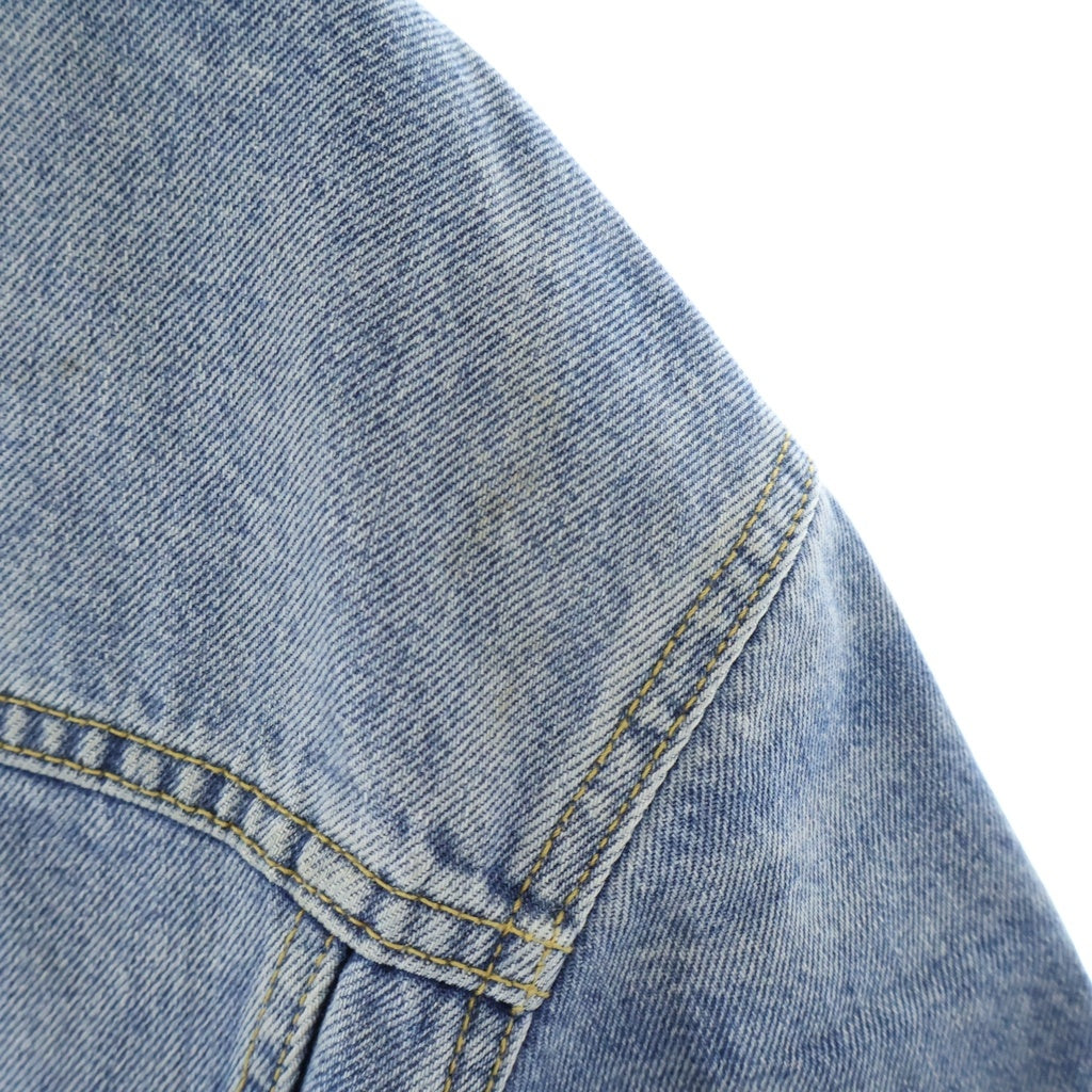 Maison Margiela(メゾンマルジェラ) 22SS Collarless Denim Jacket ノーカラー ウォッシュド デニムトラッカージャケット インディゴ S50AM0560 S30561