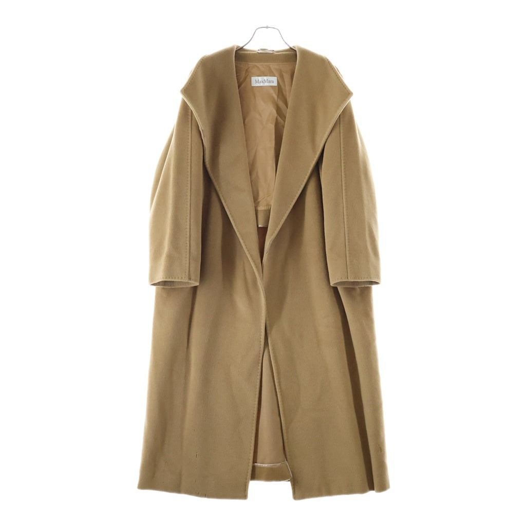 Max Mara(マックスマーラ) WOOL LONG COAT 製 ウール ロングコート キャメル レディース TIC1001