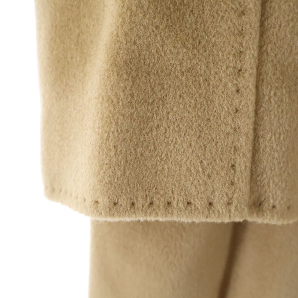 Max Mara(マックスマーラ) WOOL LONG COAT 製 ウール ロングコート キャメル レディース TIC1001