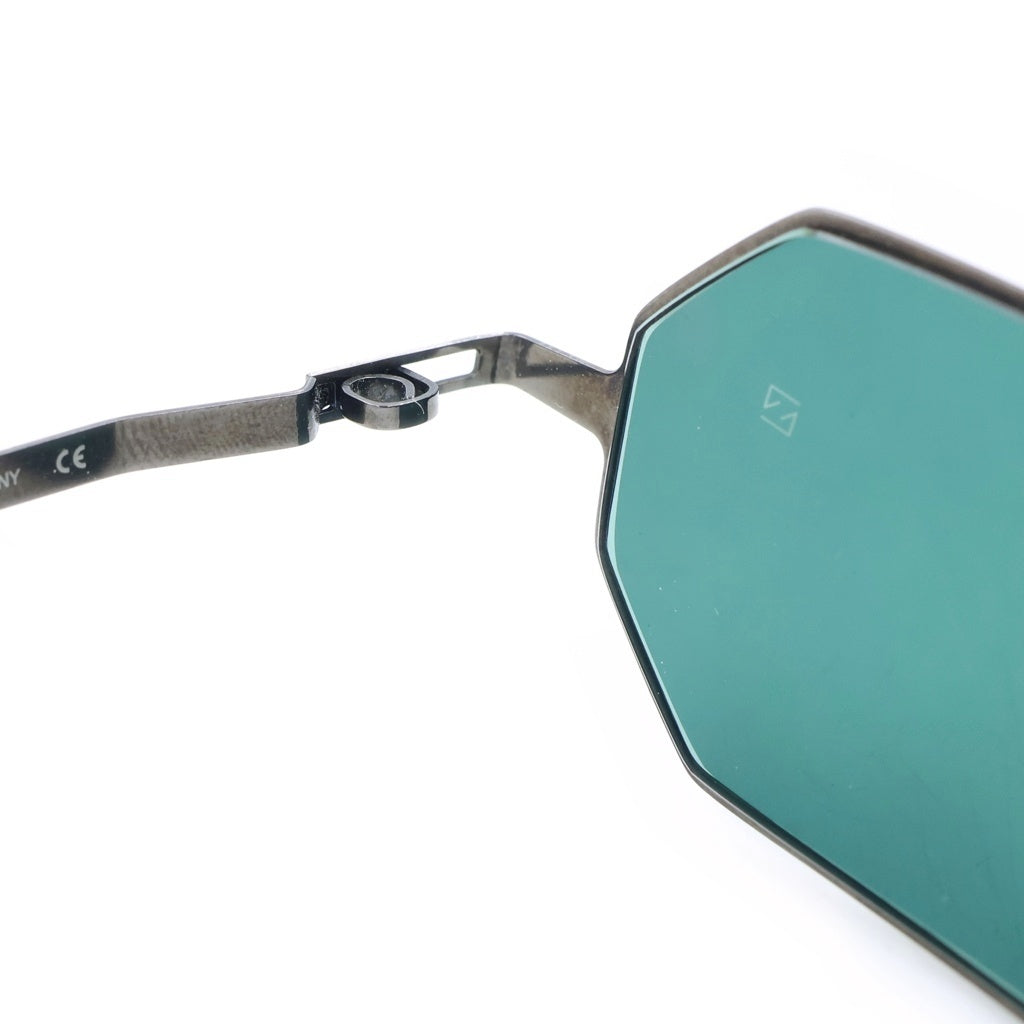 MYKITA(マイキータ) ×Maison Margiera メゾンマルジェラ メタルテンプル オクタゴンシェイプ カラーレンズ サングラス アイウェア 眼鏡 ブラック/ブルー MMCRAFT004