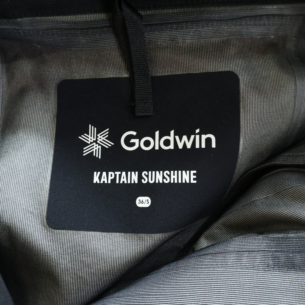 GOLDWIN(ゴールドウィン) ×KAPTAIN SUNSHINE SHORT MODS STEEP キャプテンサンシャイン ショート モッズ スティープ ゴアテックス フーデッドマウンテンジャケット ブラック G02748PK
