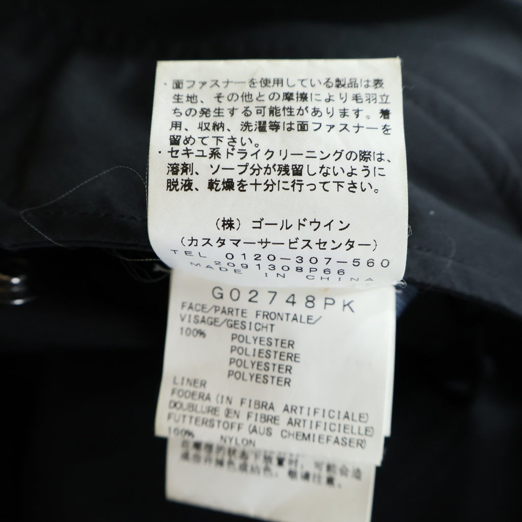 GOLDWIN(ゴールドウィン) ×KAPTAIN SUNSHINE SHORT MODS STEEP キャプテンサンシャイン ショート モッズ スティープ ゴアテックス フーデッドマウンテンジャケット ブラック G02748PK
