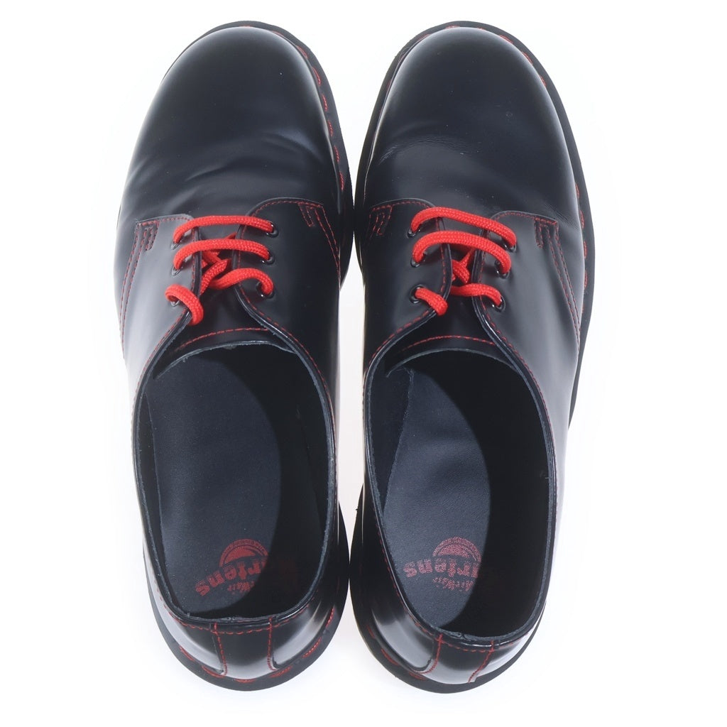 Dr.Martens(ドクターマーチン) 1461 RED STITCH 3EYE SHOE レッドステッチ スリーホール レザードレスシューズ ブラック 25825001
