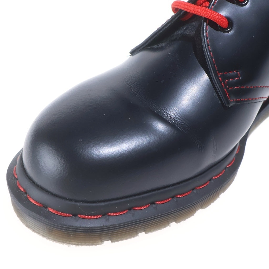 Dr.Martens(ドクターマーチン) 1461 RED STITCH 3EYE SHOE レッドステッチ スリーホール レザードレスシューズ ブラック 25825001