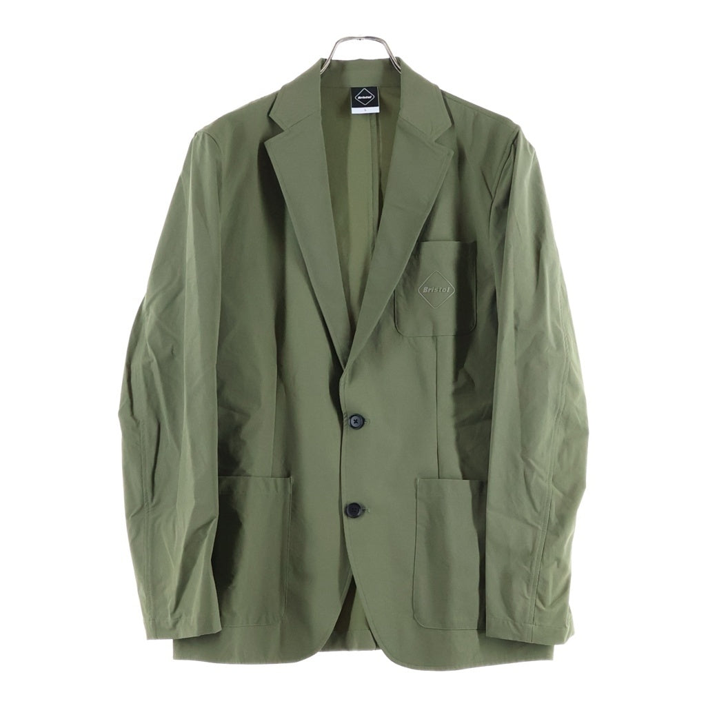 F.C.R.B.(エフシーアールビー) 22AW TOUR PACKABLE TEAM BLAZER ツアーパッカブル チームブレザー 2Bシングルテーラードジャケット カーキ FCRB-222036