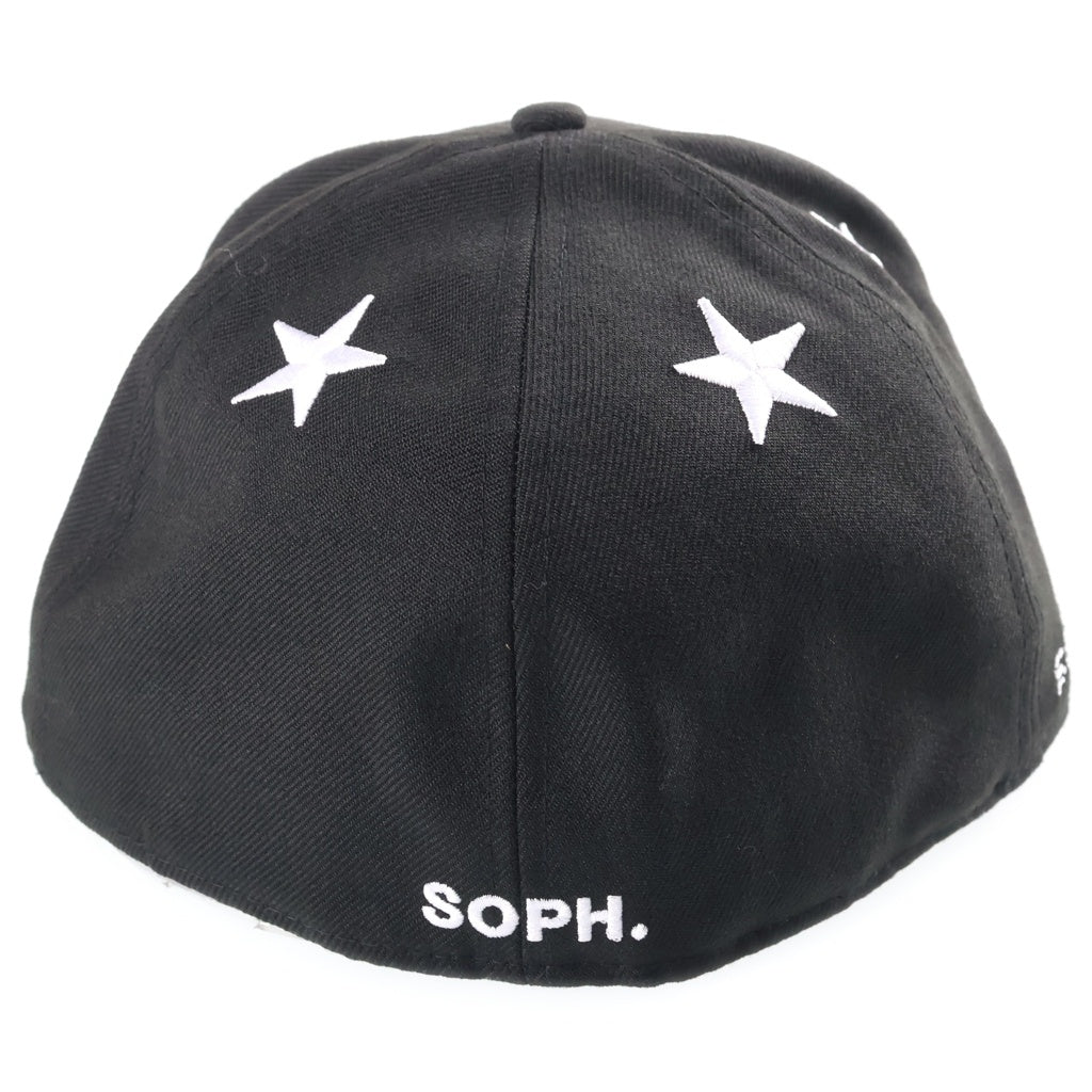 F.C.R.B.(エフシーアールビー) 20SS ×NEW ERA 100TH EMBLEM 59FIFTY ニューエラ 100周年記念 ロゴ スター刺繍 ベースボールキャップ 帽子 ブラック FCRB-200112