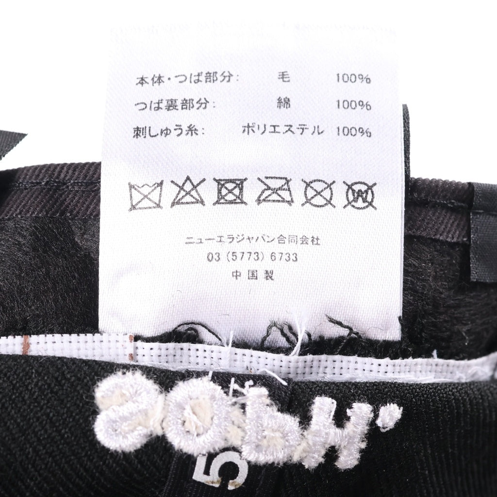 F.C.R.B.(エフシーアールビー) 20SS ×NEW ERA 100TH EMBLEM 59FIFTY ニューエラ 100周年記念 ロゴ スター刺繍 ベースボールキャップ 帽子 ブラック FCRB-200112