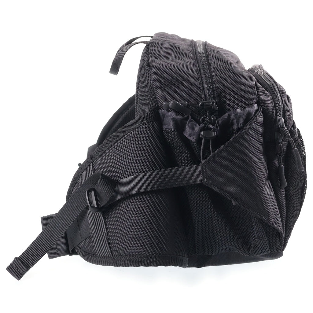 UNIFORM EXPERIMENT(ユニフォームエクスペリメント) 25SS BODY BAG ボディバッグ ウェストバッグ ブラック UE-250070 レディース