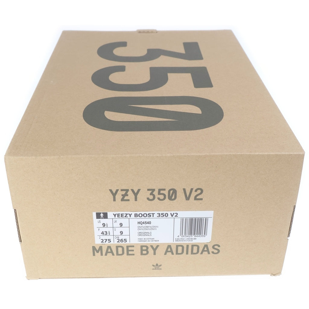 NIKE(ナイキ) YEEZY BOOST 350 V2 ONYX イージーブースト オニキス ローカットスニーカー ブラック US9.5/27.5cm HQ4540