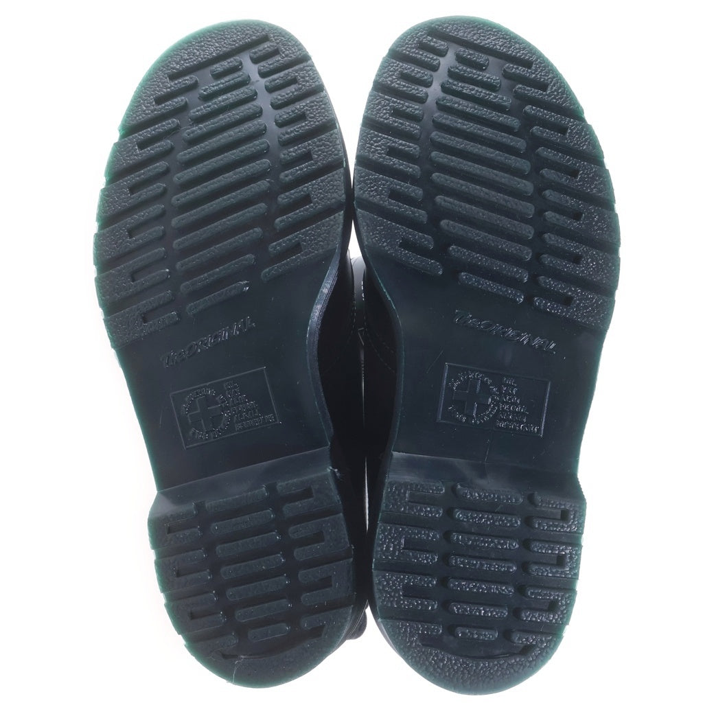 Dr.Martens(ドクターマーチン) 1461 CNY WANAMA 3ホール レースアップ レザーブーツ レディース ブラック/グリーン 26577001