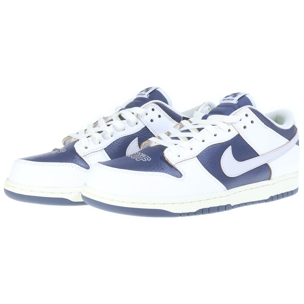 NIKE(ナイキ) ×HUF DUNK LOW NEW YORK ハフ ダンク ニューヨーク ローカットスニーカー ネイビー/ホワイト US11/29cm FD8775-100