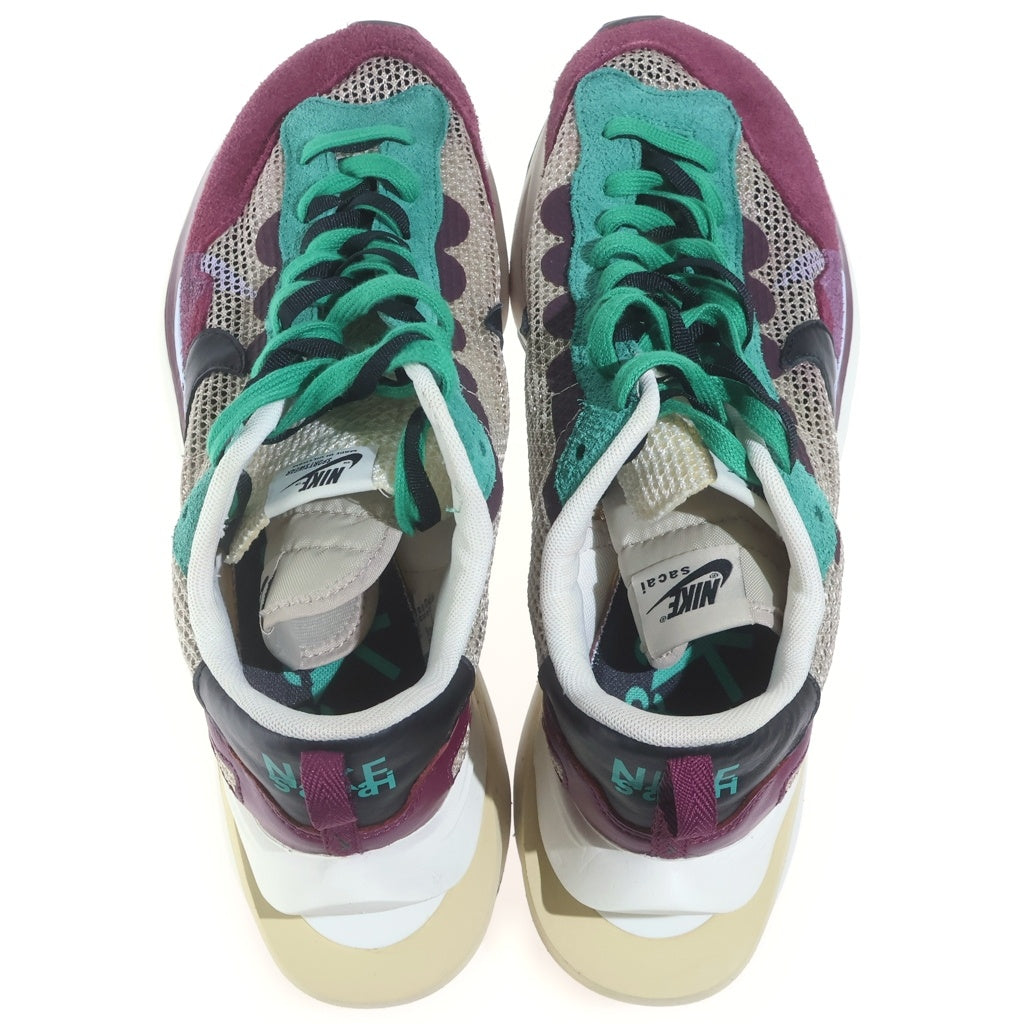 NIKE(ナイキ) ×SACAI VAPOR WAFFLE STRING RED GREEN サカイ ヴェイパー ワッフル ストリング レッド グリーン ローカットスニーカー マルチ US12/30cm DD3035-200