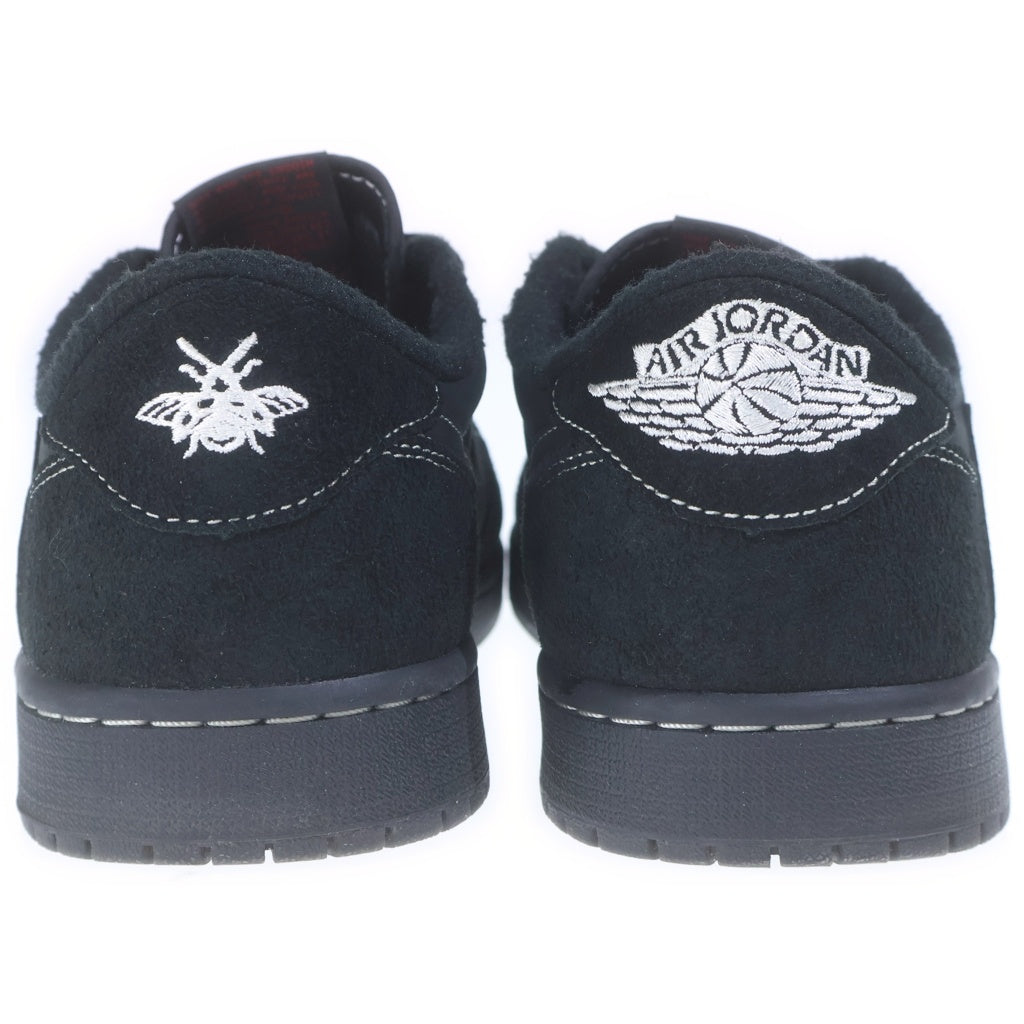 NIKE(ナイキ) ×TRAVIS SCOTT AIR JORDAN 1 LOW OG SP BLACK PHANTOM トラヴィススコット エアジョーダン ブラックファントム ローカットスニーカー ブラック US11/29cm DM7866-001