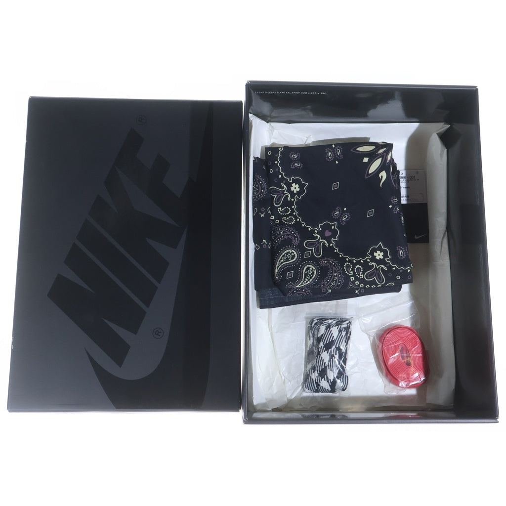 NIKE(ナイキ) ×TRAVIS SCOTT AIR JORDAN 1 LOW OG SP BLACK PHANTOM トラヴィススコット エアジョーダン ブラックファントム ローカットスニーカー ブラック US11/29cm DM7866-001