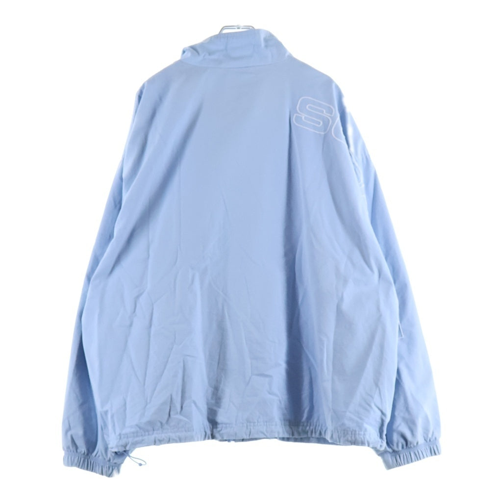 SUPREME(シュプリーム) 25AW Spellout Embroidered Ripstop Track Jacket スペルアウト エンブロイダード リップストップ トラックジャケット ライトブルー