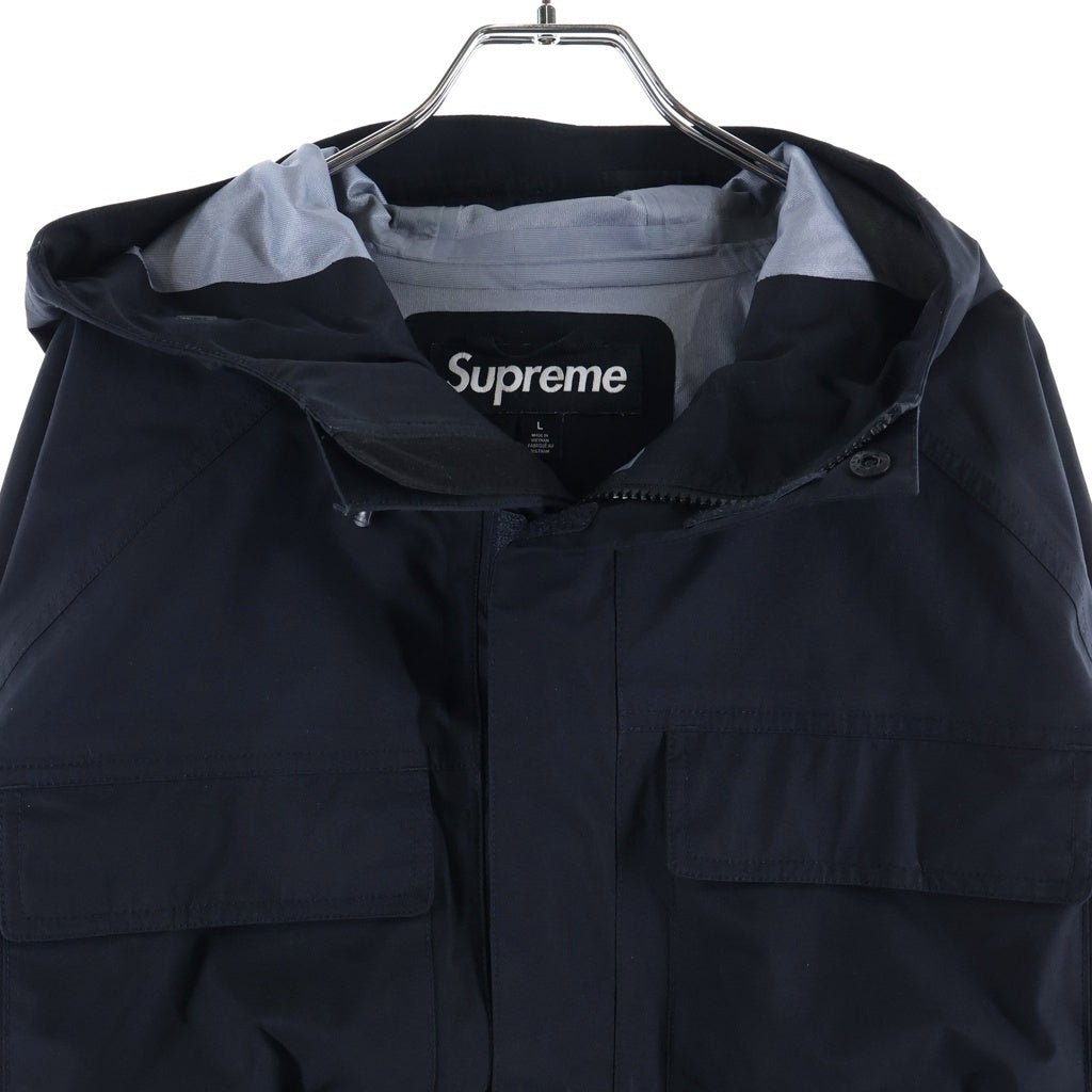 SUPREME(シュプリーム) 25AW GORE-TEX Shell Jacket ゴアテックス フーデッドシェルジャケット ブラック