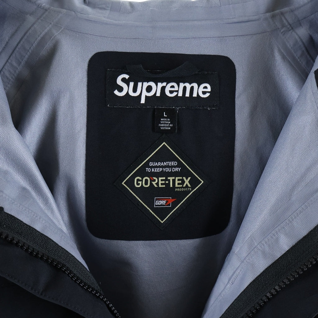 SUPREME(シュプリーム) 25AW GORE-TEX Shell Jacket ゴアテックス フーデッドシェルジャケット ブラック
