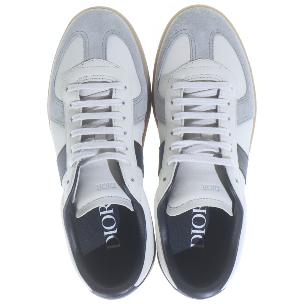 DIOR(ディオール) B01 MATCH POINT マッチポイント スウェード切り替え ローカットスニーカー ホワイト/グレー/ブラック 3SN328ZRH H069