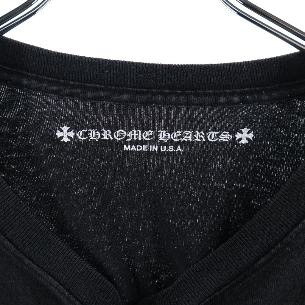 CHROME HEARTS(クロムハーツ) ×MATTY BOY PPO STAY FAST RACE TEAM L/S TEE マッティーボーイ ステイファスト レースチーム クルーネック長袖Tシャツ カットソー ブラック