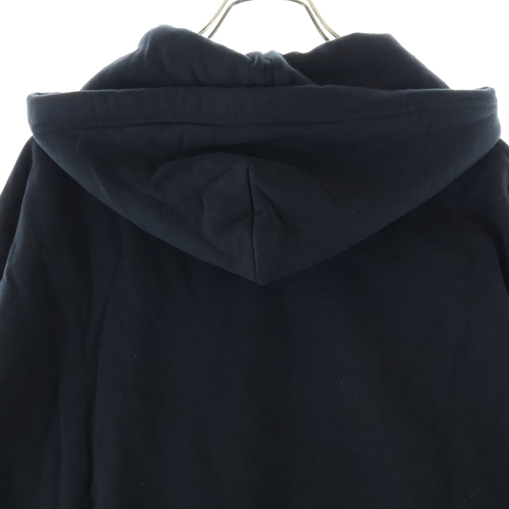 CHROME HEARTS(クロムハーツ) SWTSHRT PLVR オンライン限定 バーティカルロゴプリント プルオーバースウェットパーカー フーディー ブラック
