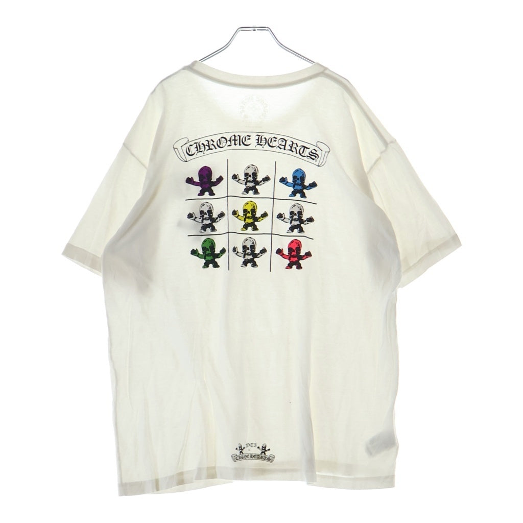 CHROME HEARTS(クロムハーツ) 25SS FOTI HARRIS TEE フォティ ハリスティーター 両面プリントTシャツ 半袖クルーネックカットソー ホワイト