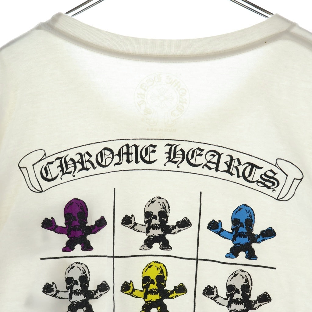 CHROME HEARTS(クロムハーツ) 25SS FOTI HARRIS TEE フォティ ハリスティーター 両面プリントTシャツ 半袖クルーネックカットソー ホワイト