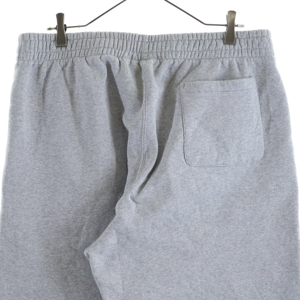 SUPREME(シュプリーム) 24AW Satin Applique Sweatpant サテン アプリケ ロゴ エンブロイダリー スウェットパンツ グレー