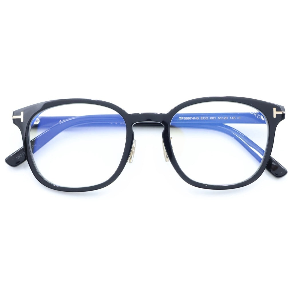 TOM FORD(トムフォード) TF5997-K-B アジアンフィット ウェリントンフレーム クリアレンズ サングラス メガネ ブラック