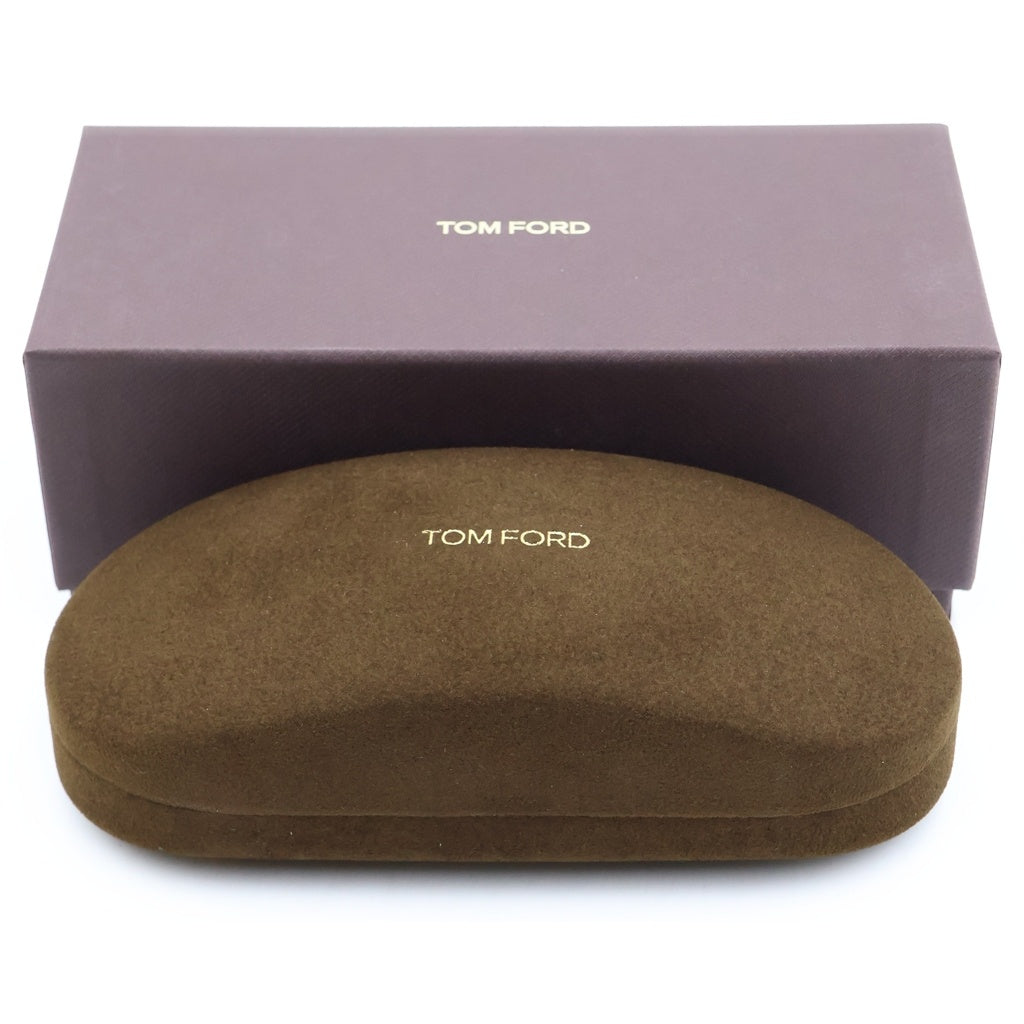 TOM FORD(トムフォード) SNOWDON スノードン ウェリントンフレーム クリアレンズ サングラス メガネ ブラウン/ブラック TF237-F