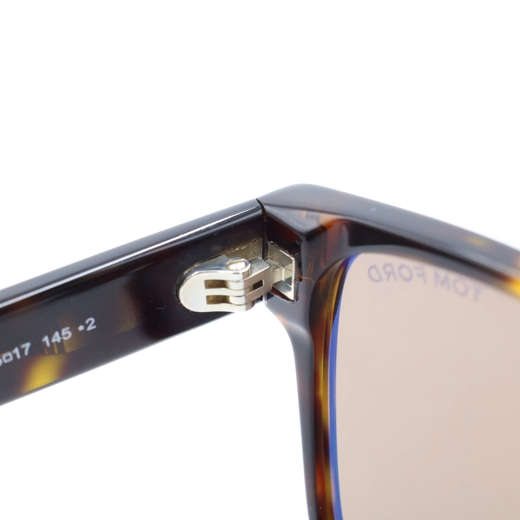 TOM FORD(トムフォード) CALDER スクエアフレーム カラーレンズ サングラス メガネ ブラウン TF1205