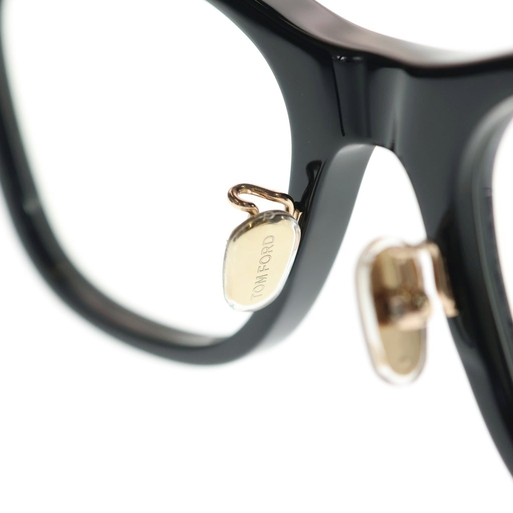 TOM FORD(トムフォード) アジアンフィット スクエアフレーム クリアレンズ サングラス メガネ ブラック TF6162-D-B