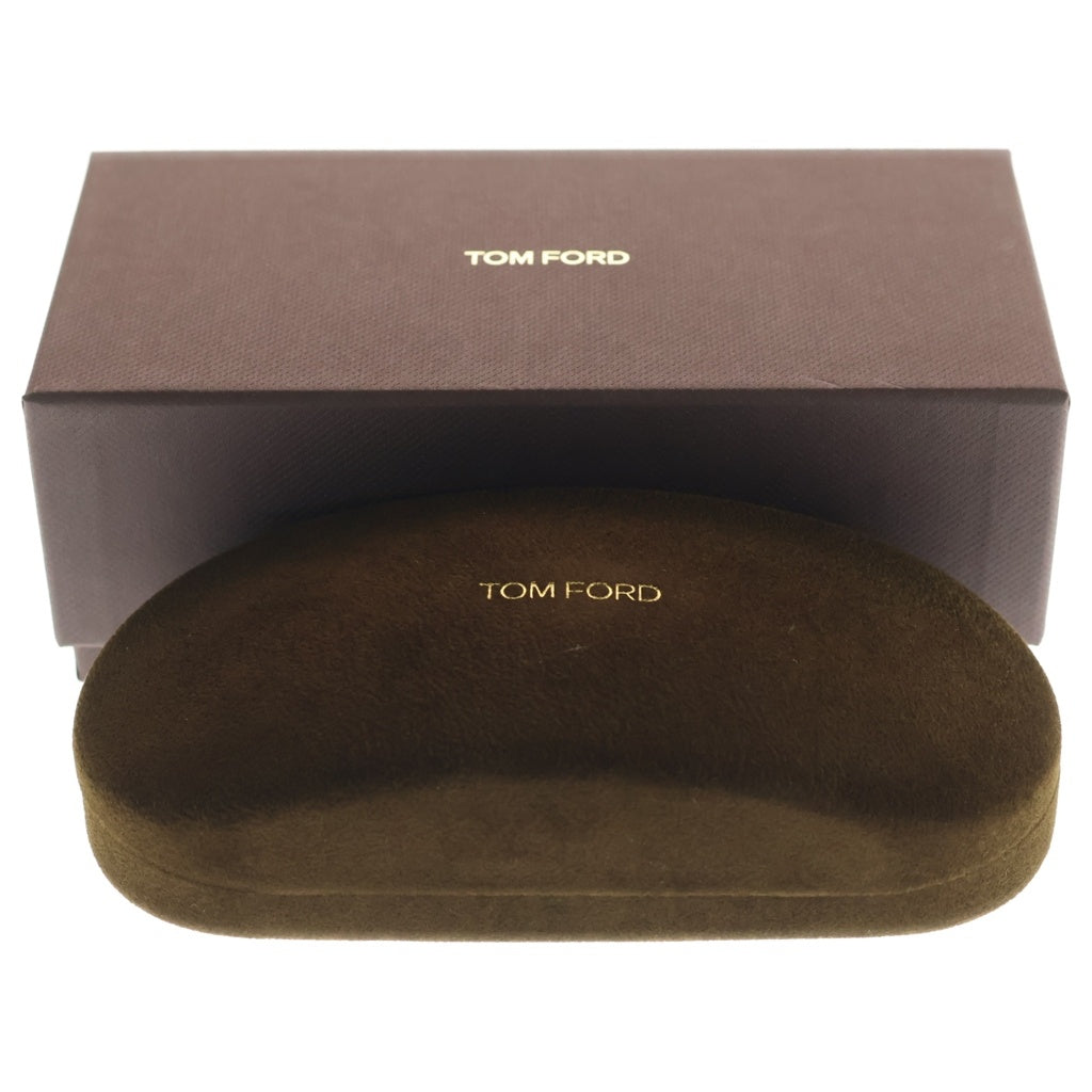 TOM FORD(トムフォード) SNOWDON スノードン ウェリントンフレーム クリアレンズ サングラス メガネ ブラック TF237-F